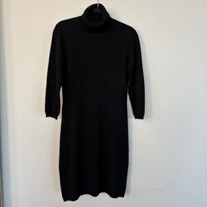 Pure Amici Cashmere Turtleneck Sweater Dress Size M